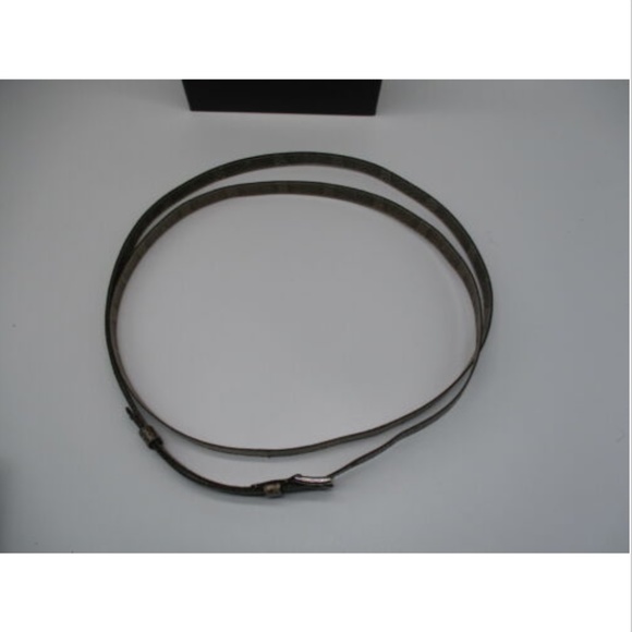 DOLCE & GABANNA Ayers natural snakeskin belt